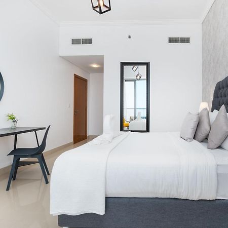 White Sage - Incredible Full Sea And Dubai Eye View In Marina Apartment Bagian luar foto