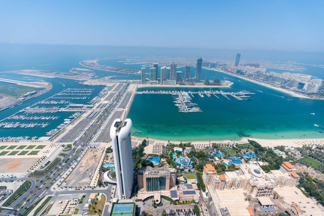 White Sage - Incredible Full Sea And Dubai Eye View In Marina Apartment Bagian luar foto